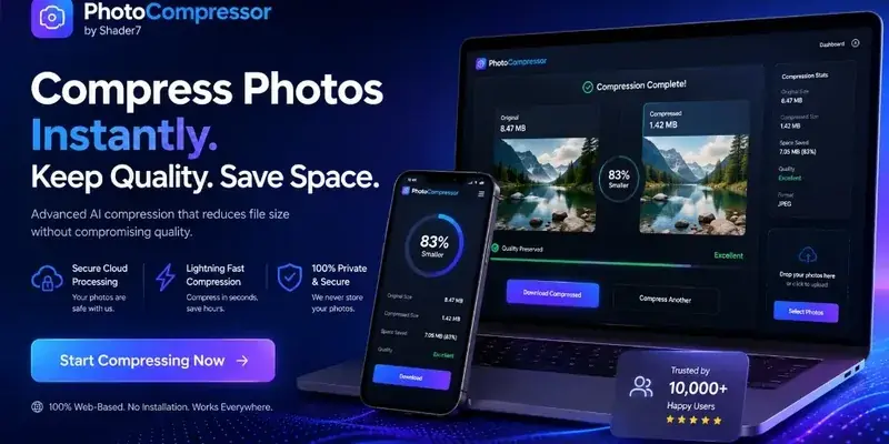 Photo Compressor Banner