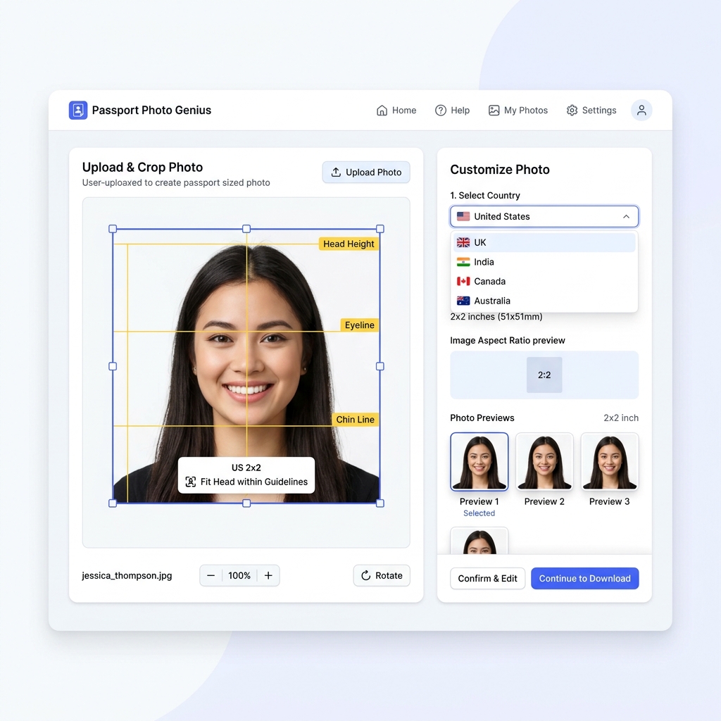 Passport Photo PRO Preview
